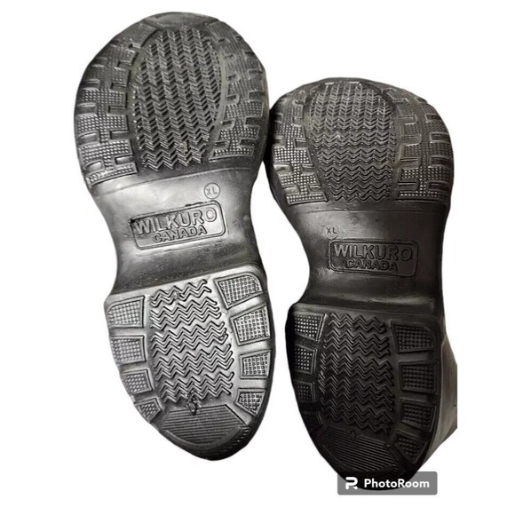 Wilkuro Steel Toe Rubber Overshoe Size XL (Mens 12-13) Blue - Picture 3 of 6